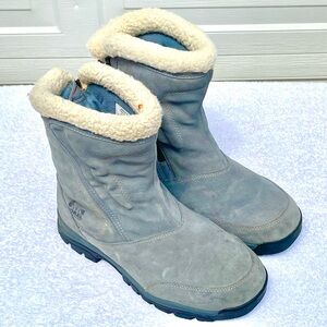 Sorel Waterfall Boots Suede Leather Size 9.5